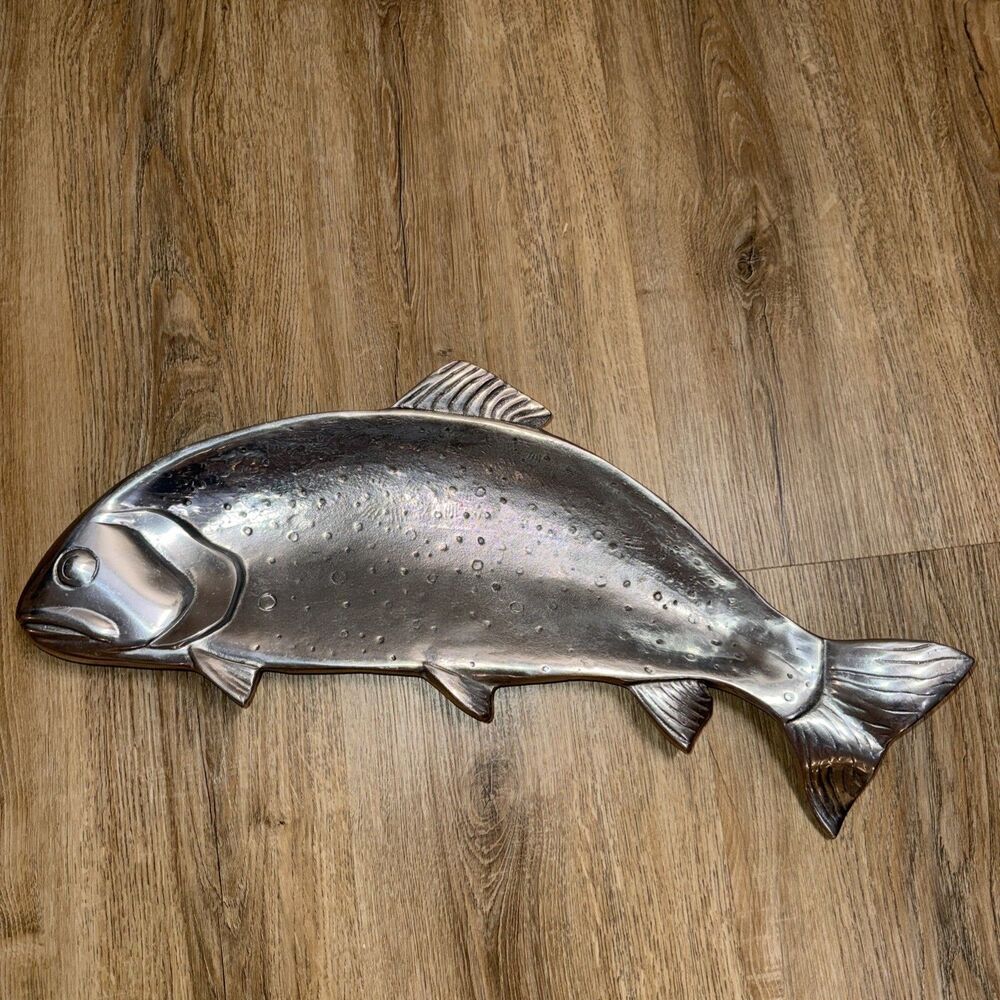 Rare RWP The Wilton Co Armtale Fish Platter Serveware 23” X 9” Excellent